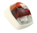 Tail Light Assembly for Type 1, 68-70, Left w/ Euro Lens